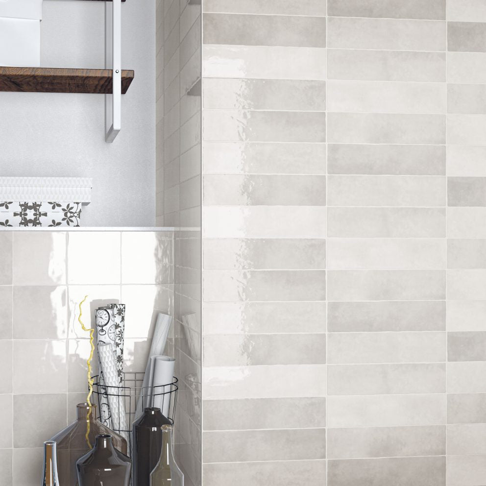 Moos Zellige | 3"x11" Ceramic Zellige Wall Tile