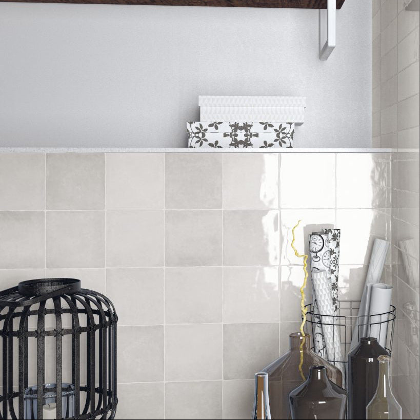Moos Zellige | 5"x5" Ceramic Zellige Wall Tile