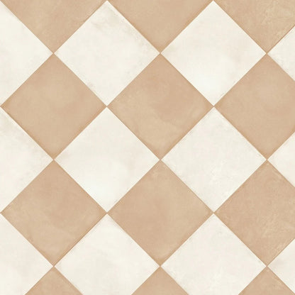 Amaras Checkerboard | 8"x8" Porcelain Floor & Wall Tile