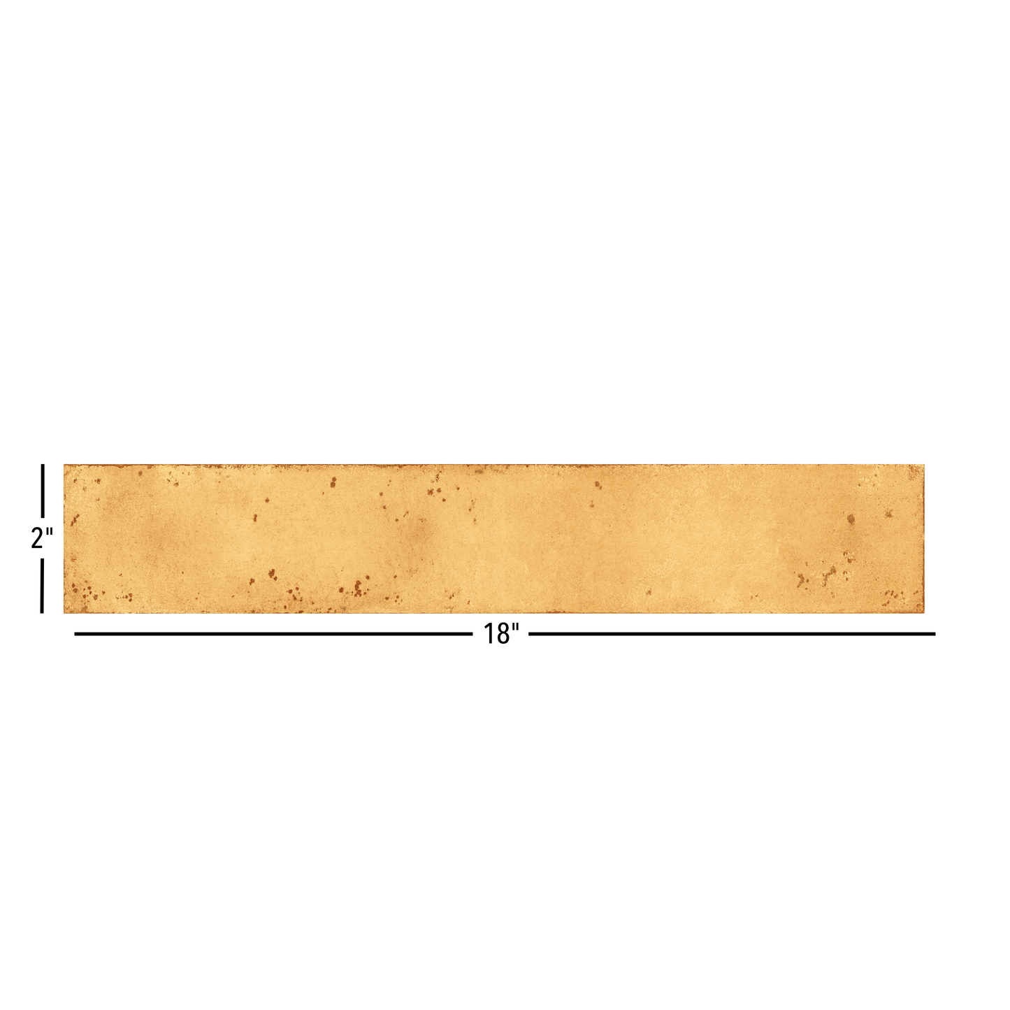 Color Wheel | 2"x18" Porcelain Brick Look Wall Tile