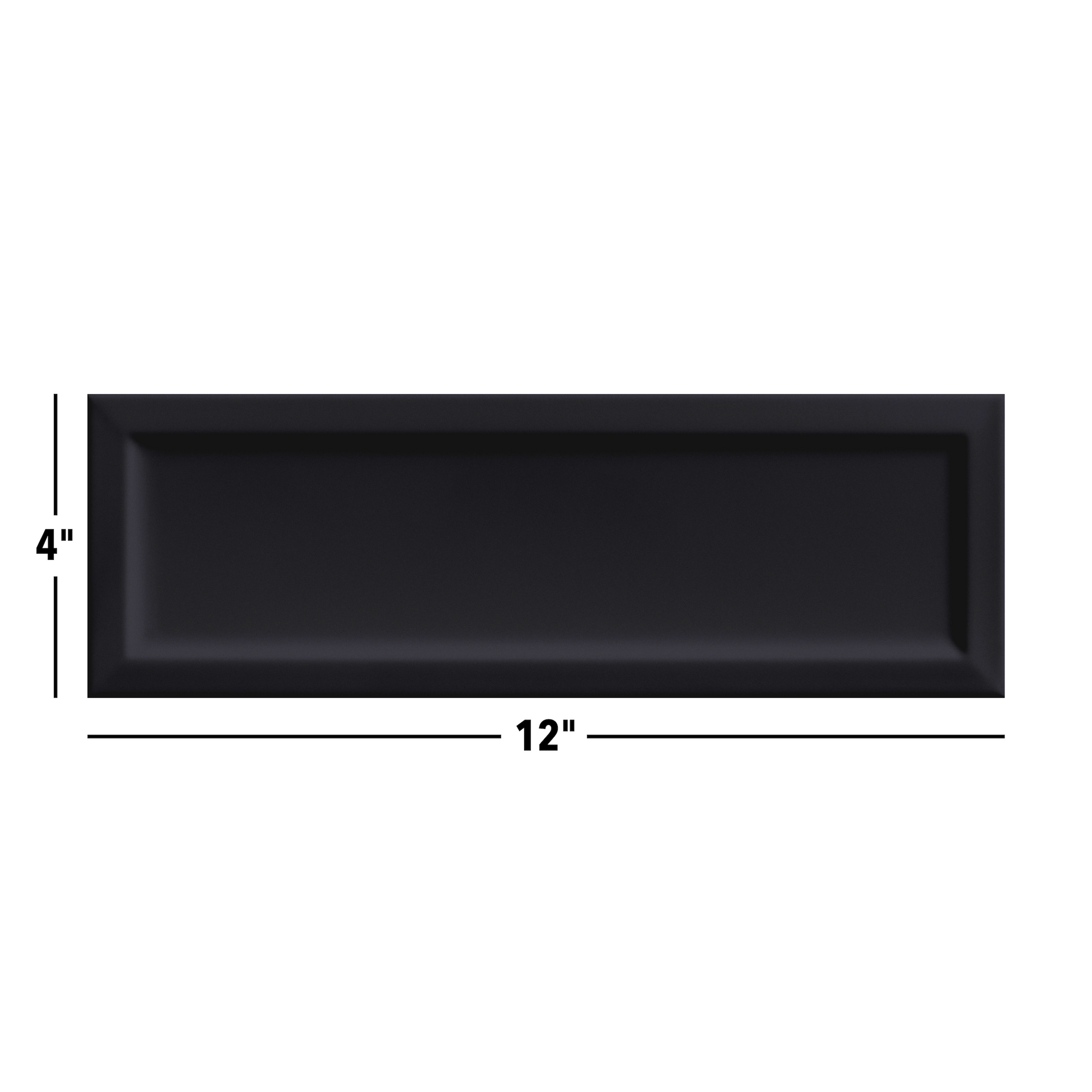 SS-8062523 | Autograph 4"x12" Frame (Black) - SAMPLE