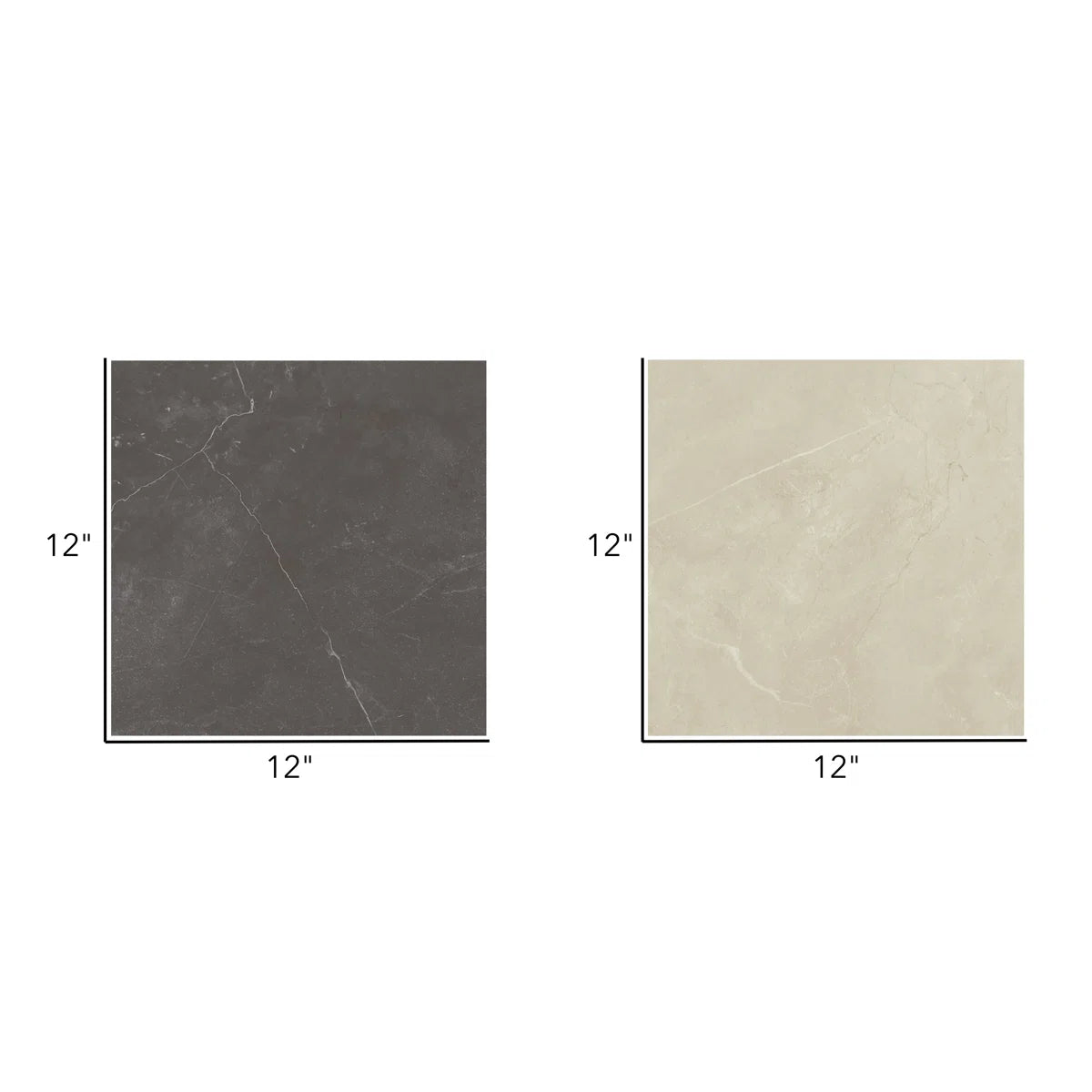 Sophia Checkerboard | 12"x12" Porcelain Marble Look Floor & Wall Tile