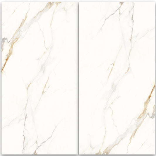 Dream | 24"x48" Calacatta Gold Porcelain Marble Look Floor & Wall Tile
