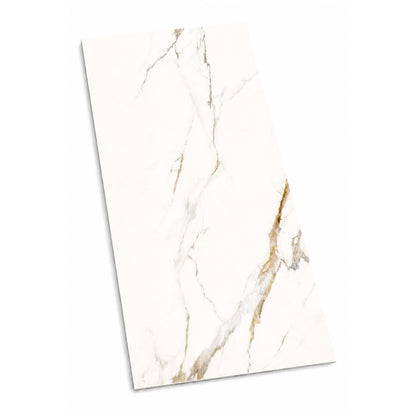 Dream | 24"x48" Calacatta Gold Porcelain Marble Look Floor & Wall Tile