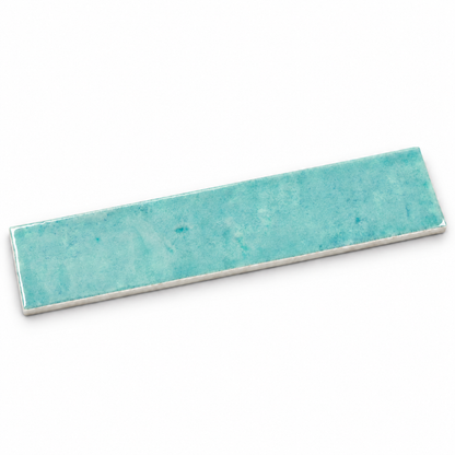 Meora | 2.5"x13" Ceramic Handmade Look Crackle Wall Tile