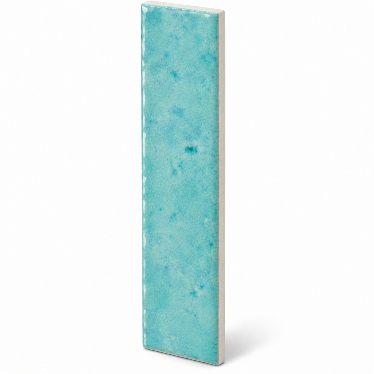 Meora | 2.5"x13" Ceramic Handmade Look Crackle Wall Tile