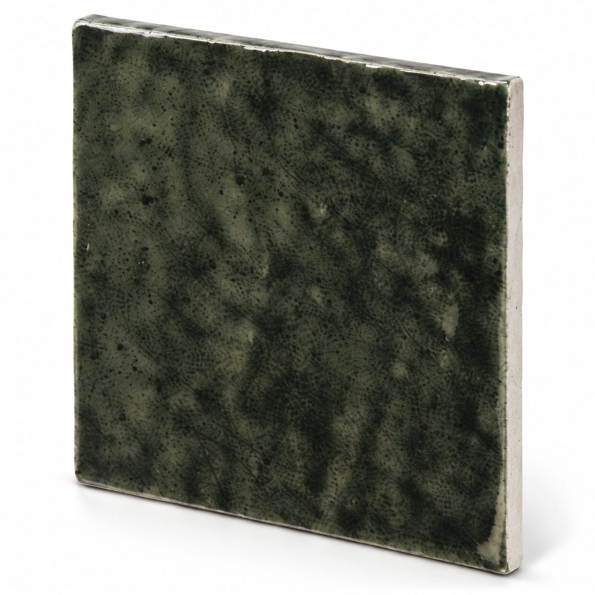 Meora | 4"x4" Ceramic Handmade Look Crackle Wall Tile