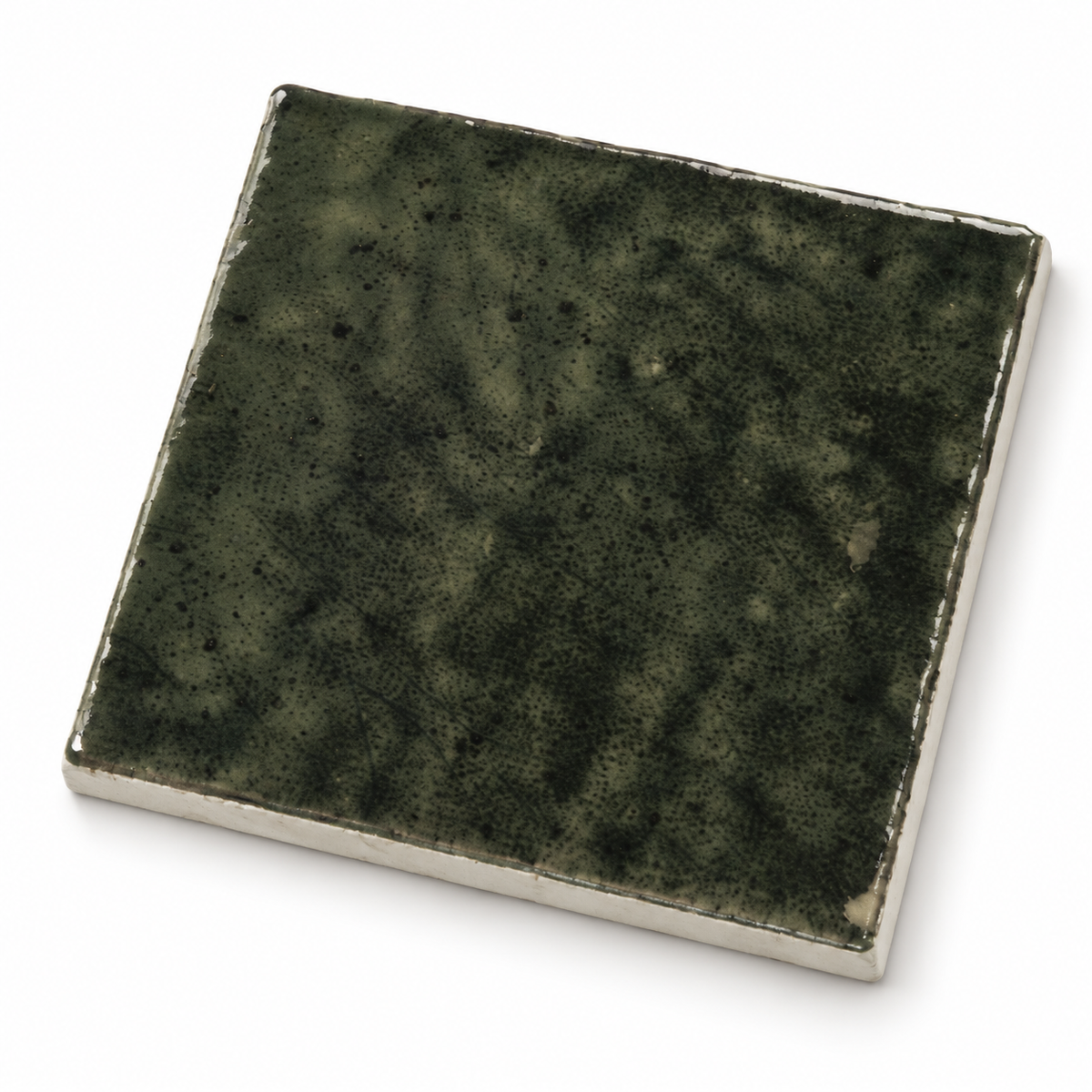 Meora | 4"x4" Ceramic Handmade Look Crackle Wall Tile