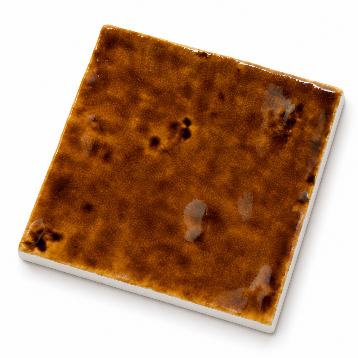 Meora | 4"x4" Ceramic Handmade Look Crackle Wall Tile