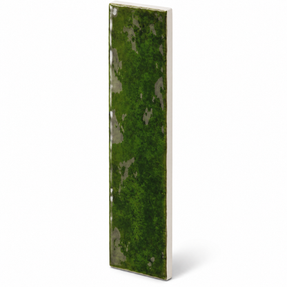 Meora | 2.5"x13" Ceramic Handmade Look Crackle Wall Tile