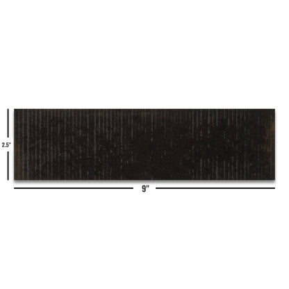 Artifact Reactive | 2.5"x9" Handmade-Look Porcelain Deco Wall Tile