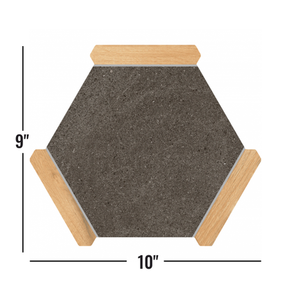 Villa Antica | Pino 9"x10" Porcelain Hexagon Wall & Floor Tile