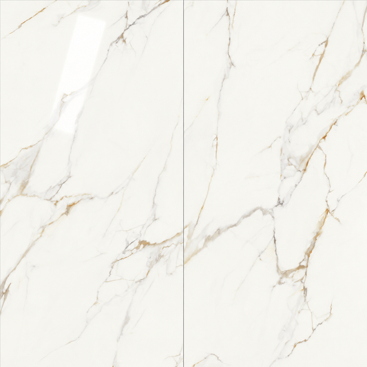 LF-TC6012A0950 | Dream 24"x24" Cut (Calacatta Gold Polished) - LARGE FORMAT SAMPLE