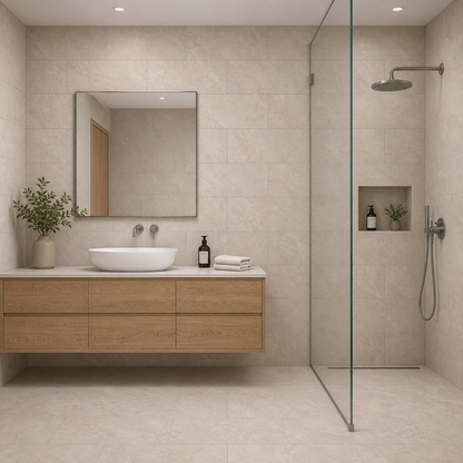 Bergen | 12"x24" Porcelain Stone Look Floor & Wall Tile