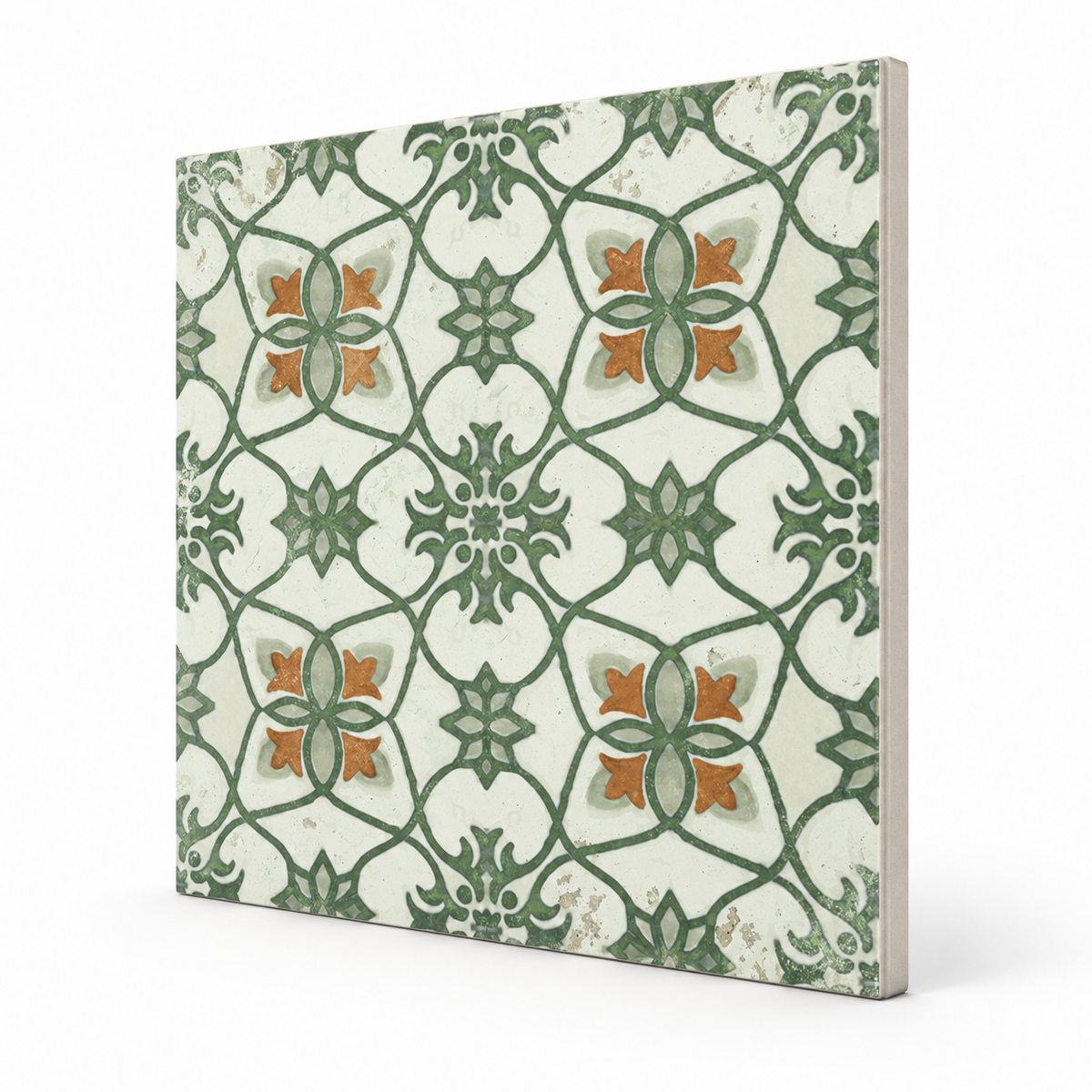 Excella | 8"x8" Porcelain Decorative Floor & Wall Tile
