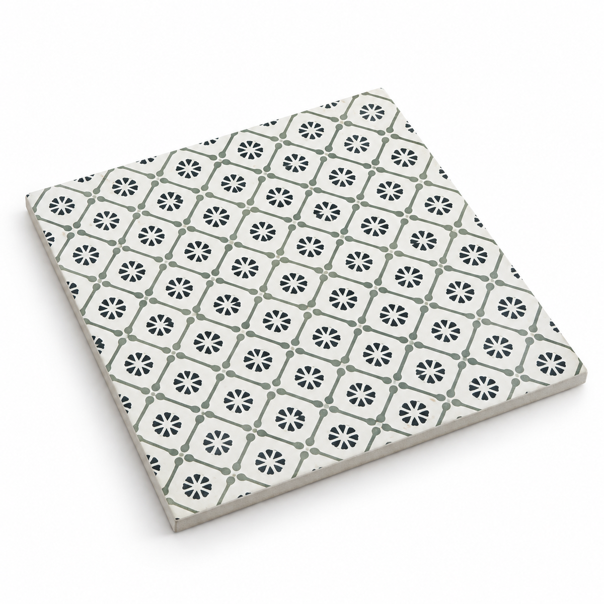 Excella | 8"x8" Porcelain Decorative Floor & Wall Tile