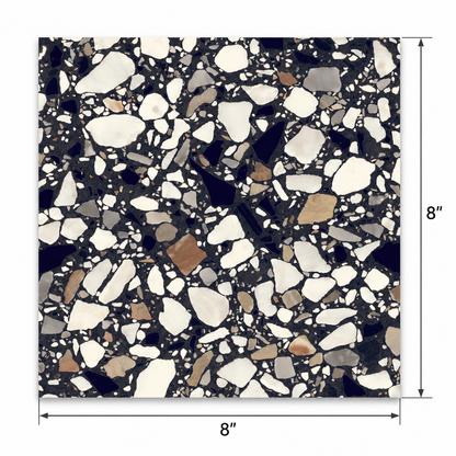 Fralisse | 8"x8" Ceramic Terrazzo Look Floor & Wall Tile