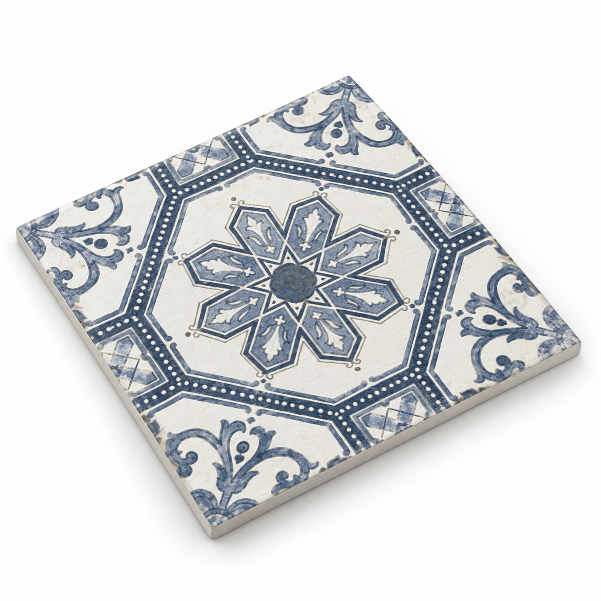 Excella | 8"x8" Porcelain Decorative Floor & Wall Tile