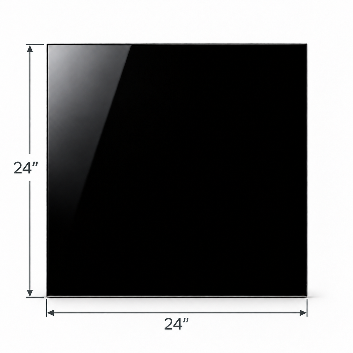 Black & White | 24"x24" Porcelain Floor & Wall Tile