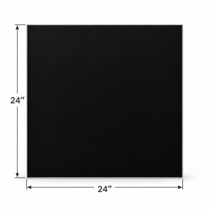 Black & White | 24"x24" Porcelain Floor & Wall Tile