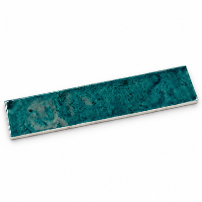 Meora | 2.5"x13" Ceramic Handmade Look Crackle Wall Tile