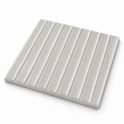 Kit Kat | 6"x6" Porcelain Fluted Wall Tile