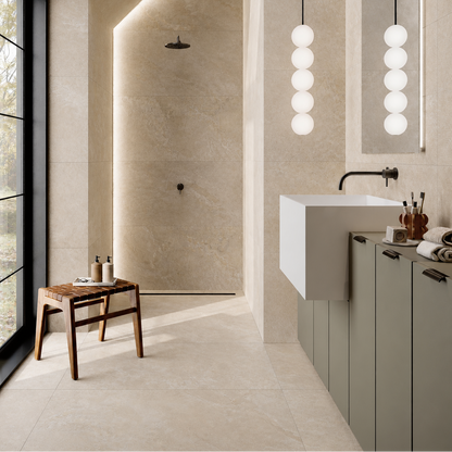 Bergen | 24"x48" Stone Look Floor & Wall Tile
