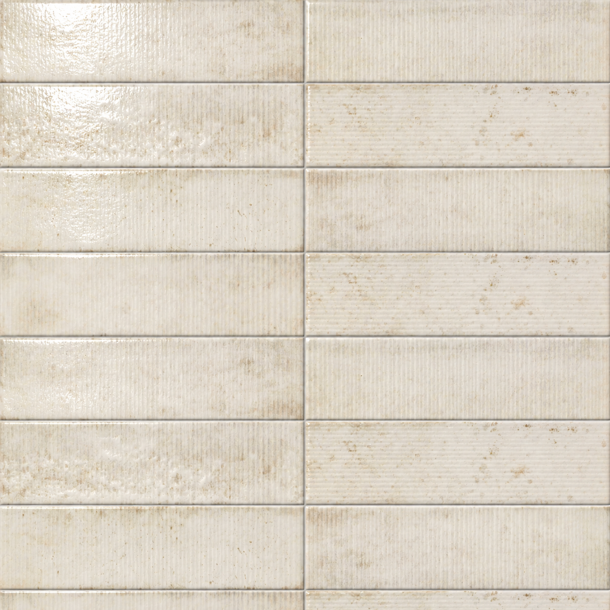 Artifact Reactive | 2.5"x9" Handmade-Look Porcelain Deco Wall Tile