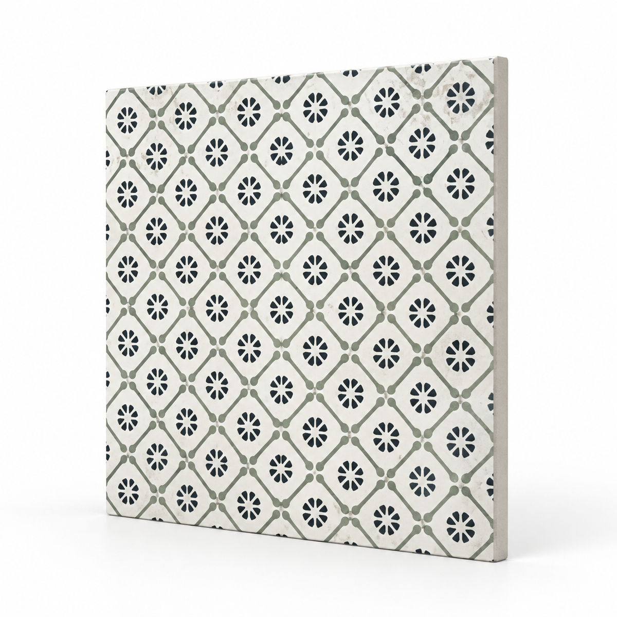 Excella | 8"x8" Porcelain Decorative Floor & Wall Tile