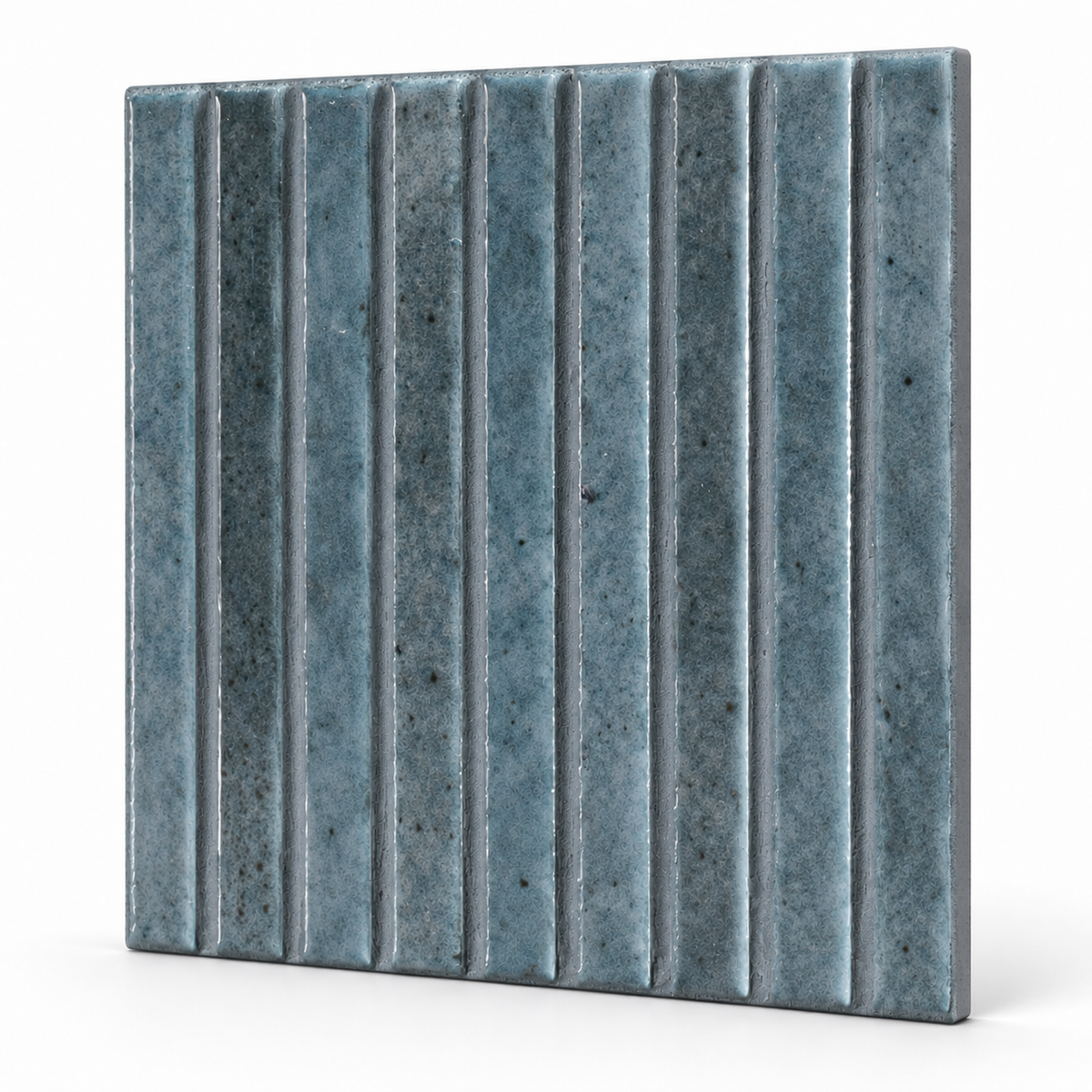 Kit Kat | 6"x6" Porcelain Fluted Wall Tile
