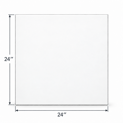 Black & White | 24"x24" Porcelain Floor & Wall Tile