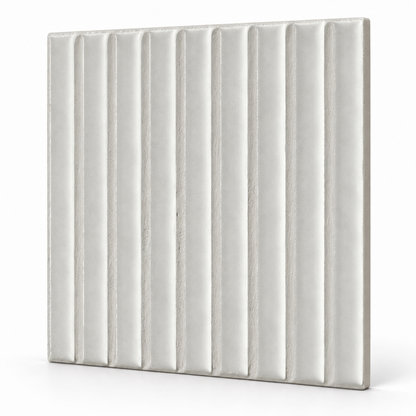 Kit Kat | 6"x6" Porcelain Fluted Wall Tile