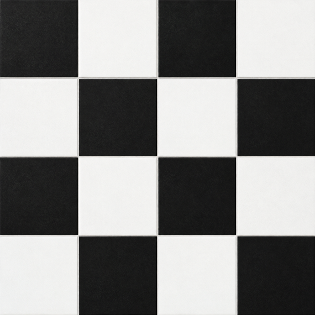 Classic Checker | 12"x12" Porcelain Checkerboard Floor & Wall Tile