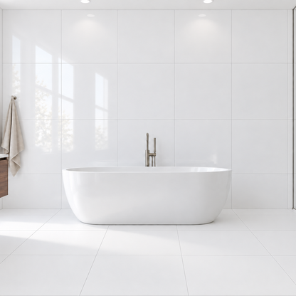 Black & White | 24"x24" Porcelain Floor & Wall Tile