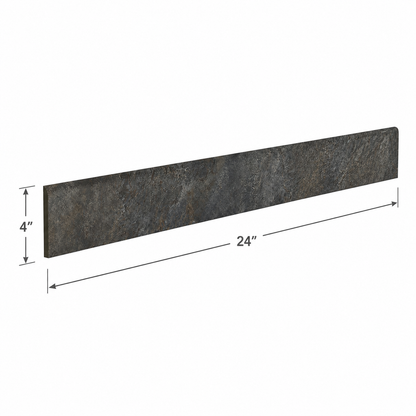 Bergen | 4"x24" Porcelain Bullnose