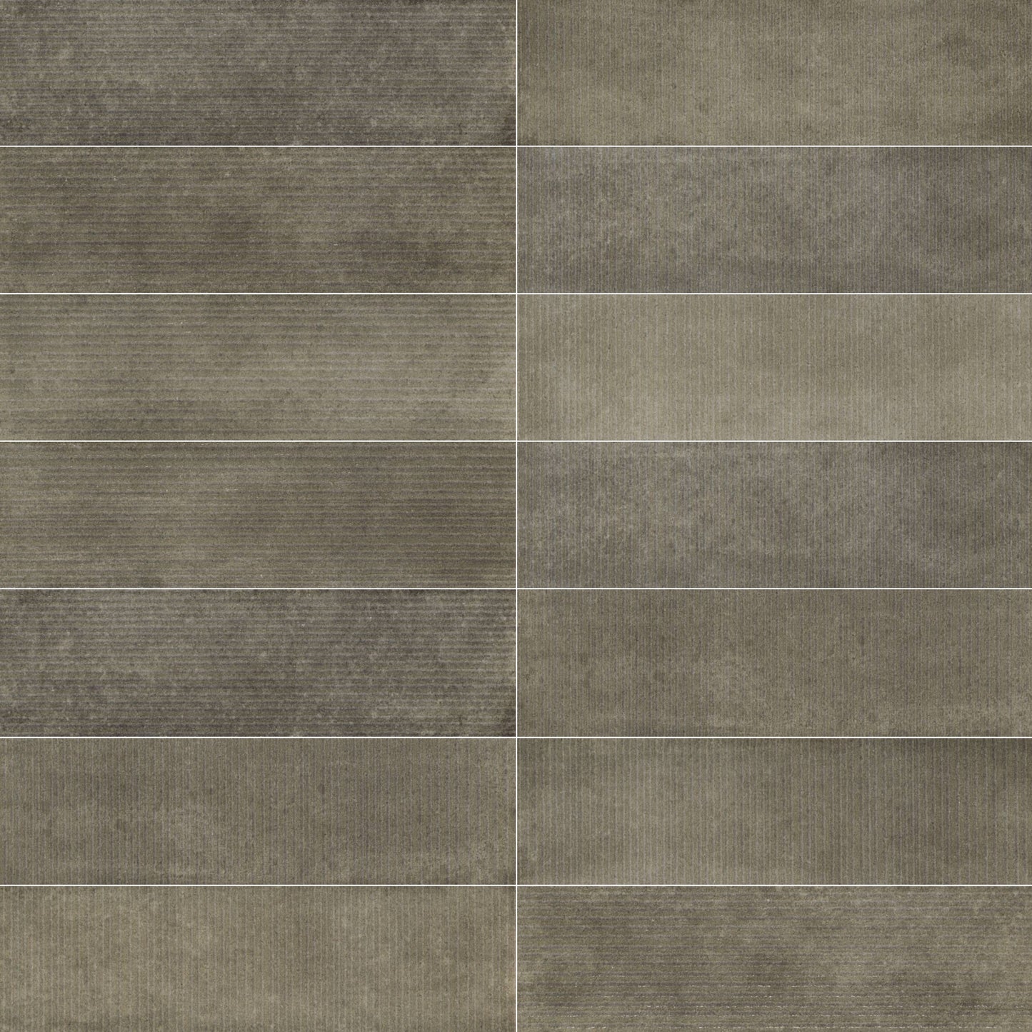 Artifact Reactive | 2.5"x9" Handmade-Look Porcelain Deco Wall Tile