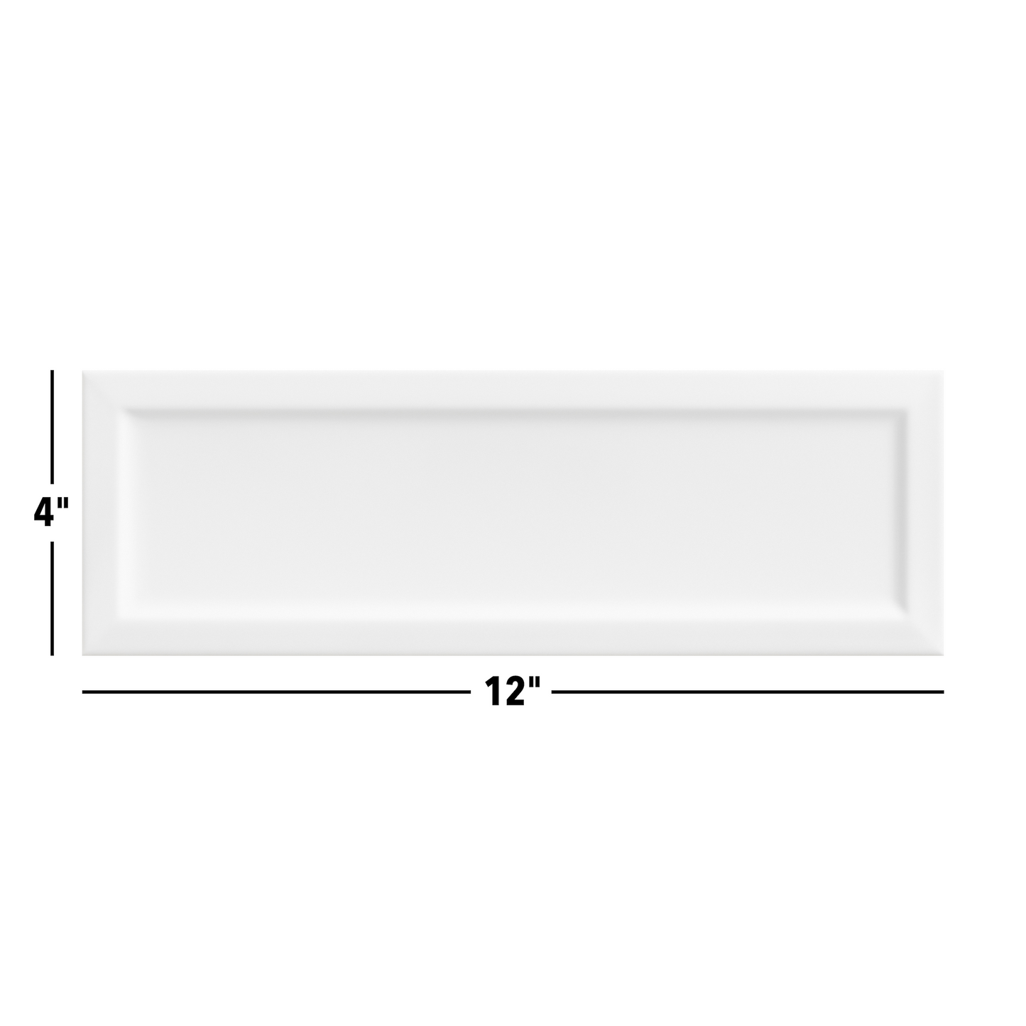 SS-8062521 | Autograph 4"x12" Frame (Bianco) - SAMPLE