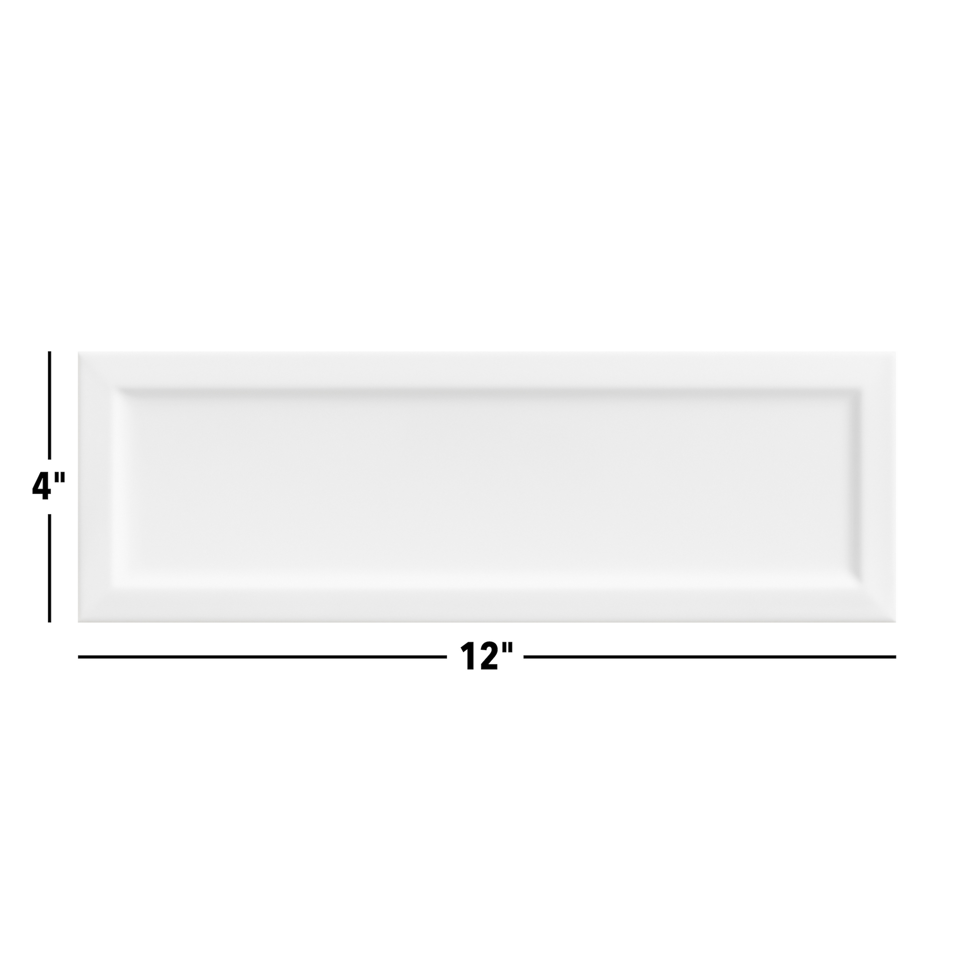 SS-8062521 | Autograph 4"x12" Frame (Bianco) - SAMPLE
