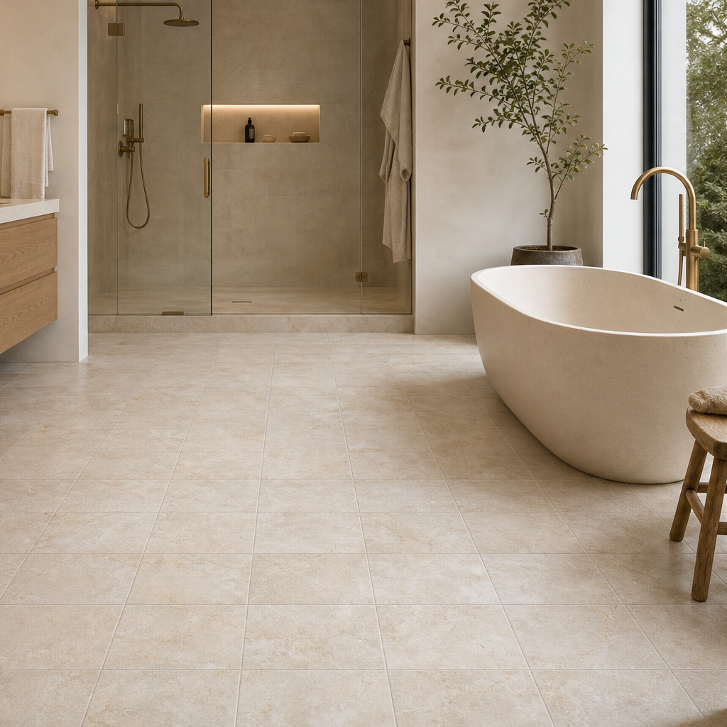 Palazzo | 12" x 12" Porcelain Marble Look Floor & Wall Tile