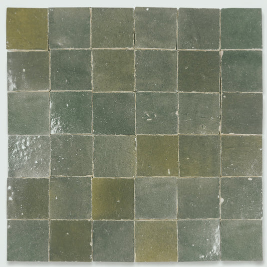 Hand Crafted Zellige | 4"x4" Terracotta Wall Tile