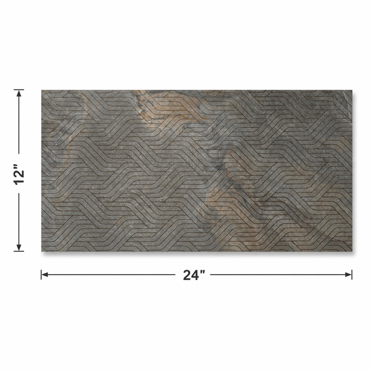 Bergen | 12"x24" Porcelain Stone Look Floor & Wall Tile