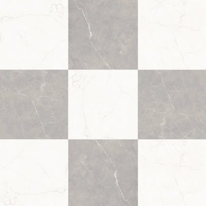 Sophia Checkerboard | 12"x12" Porcelain Marble Look Floor & Wall Tile