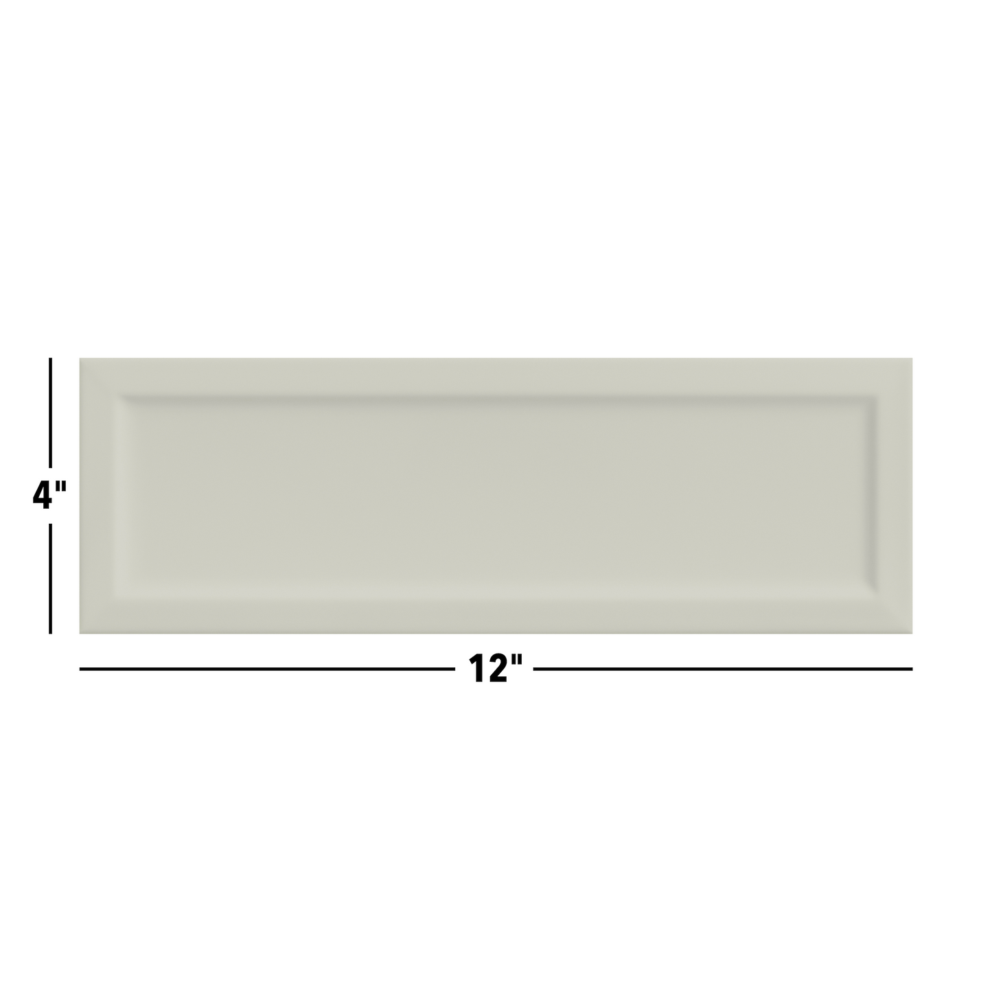 SS-8062527 | Autograph 4"x12" Frame (Gris) - SAMPLE