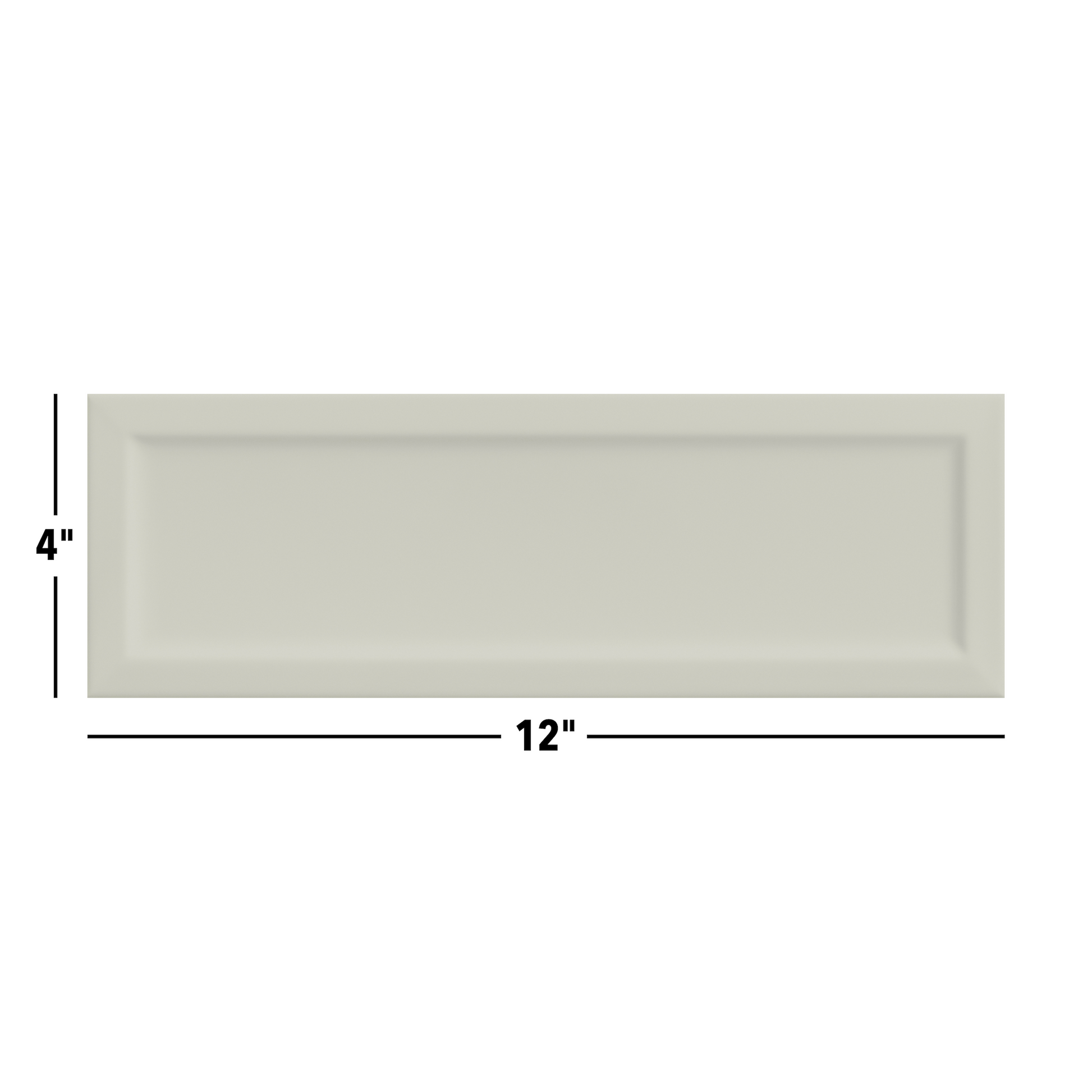 SS-8062527 | Autograph 4"x12" Frame (Gris) - SAMPLE