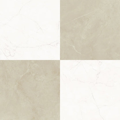 Sophia Checkerboard | 12"x12" Porcelain Marble Look Floor & Wall Tile