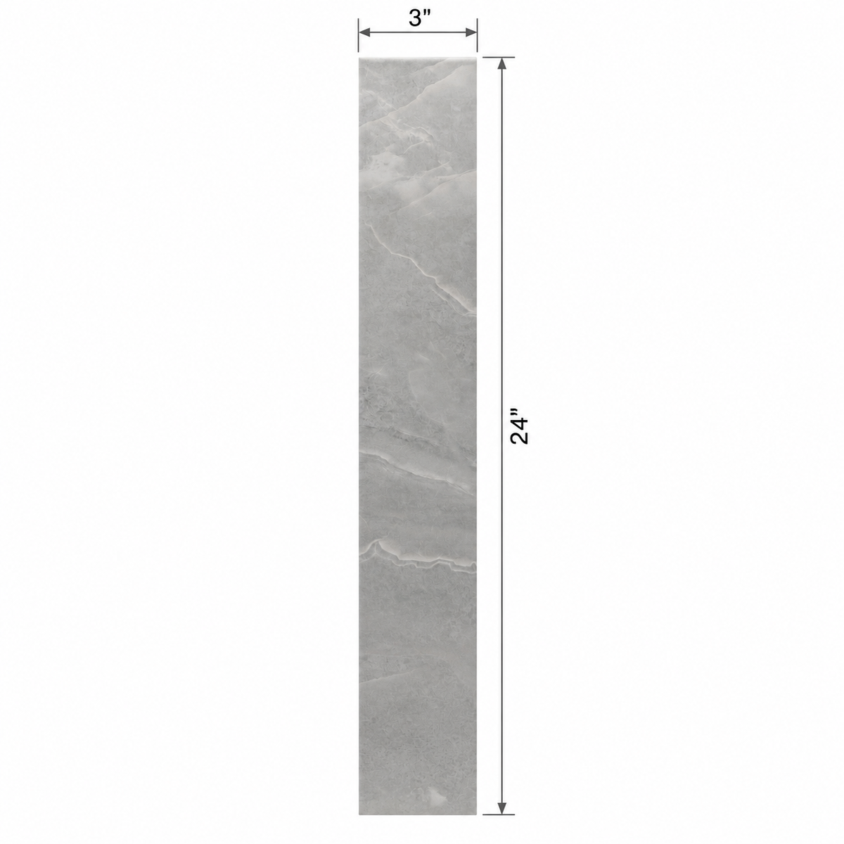 Marbella | 3"x24" Porcelain Stone Look Floor & Wall Tile