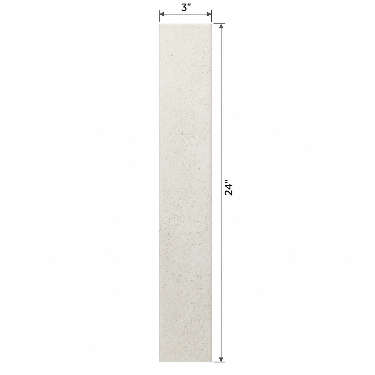 Marbella | 3"x24" Porcelain Stone Look Floor & Wall Tile