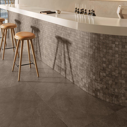 Thera | 1.5"x1.5" Porcelain Stone Look Mosaic Tile