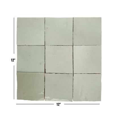 Atlas Zellige | 4"x4" Terracotta Wall Tile
