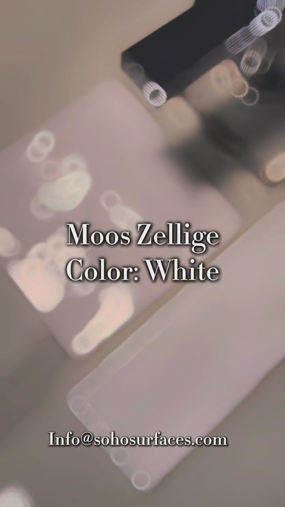 Moos Zellige | 3"x11" Ceramic Zellige Wall Tile